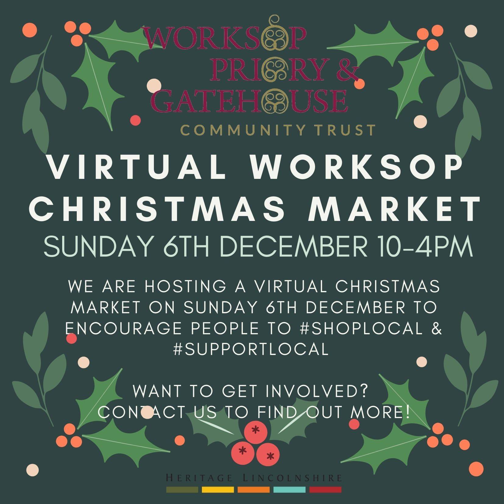 wpgct_virtual_christmas_fair Worksop Priory & Gatehouse Community Trust virtual Christmas Fair 2020