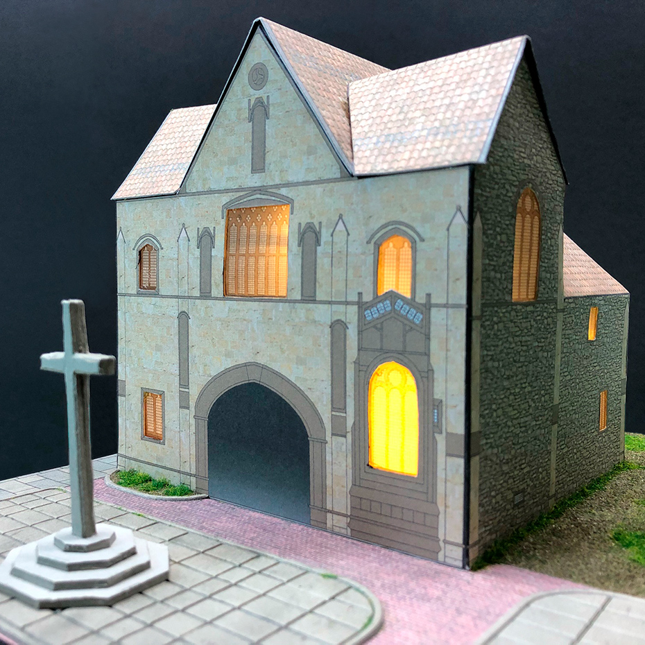 3d_model_website 3D Model of the Priory Gatehouse