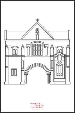 Instructions for the 3D Model of the Priory Gatehouse