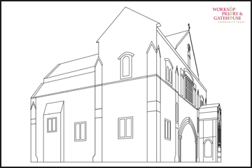 Instructions for the 3D Model of the Priory Gatehouse